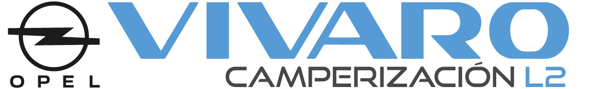 Camperización Opel Vivaro L2 logotipos