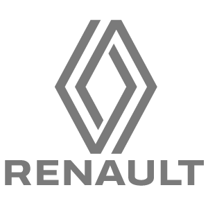 Logo Renault gris