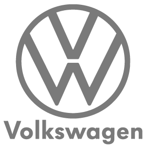 logo volkswagen gris
